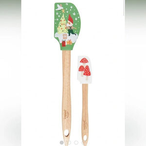Gnome Is Where The Heart Is Spatula Set, NWT